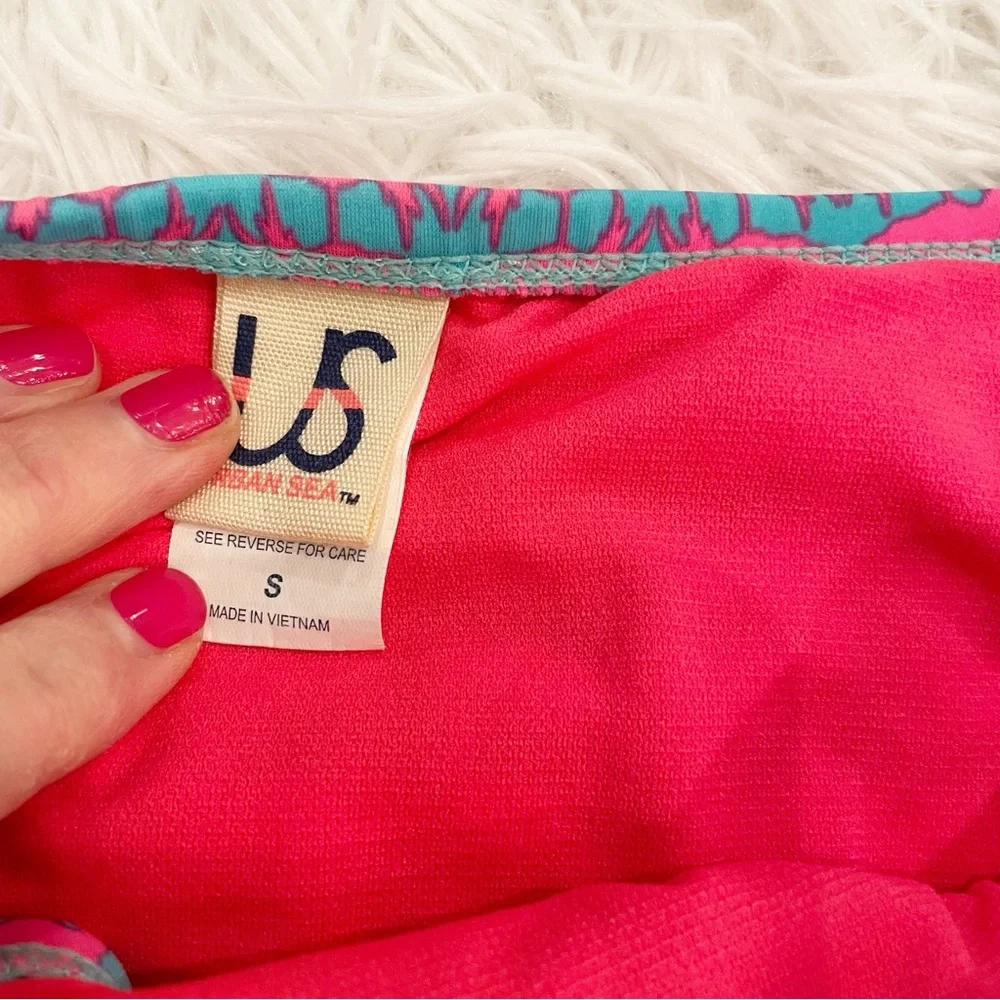 Urban Sea Bikini Bottom Flamingo Ruffle Small Swim
